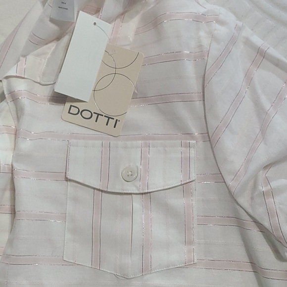 Dotti Radiance Stripe Shirtdress Swim Cover-Up - Picture 6 of 9